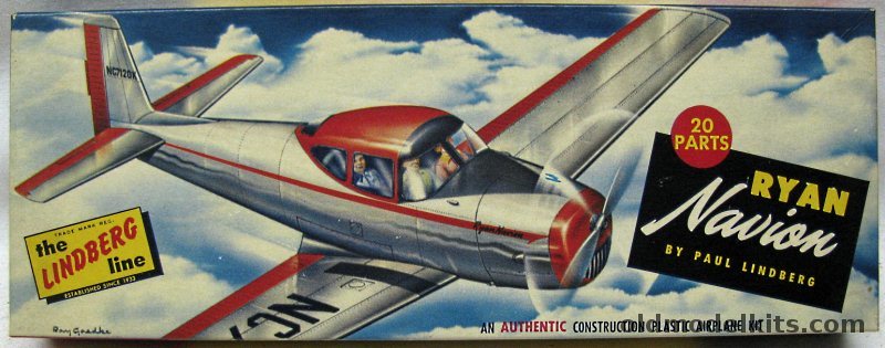 Lindberg 1/48 Ryan Navion, 507-69 plastic model kit